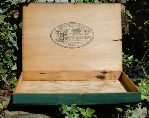 A green box from Paris.