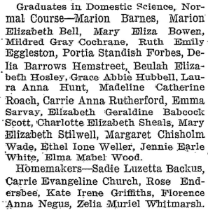 Beulah Commencement 2