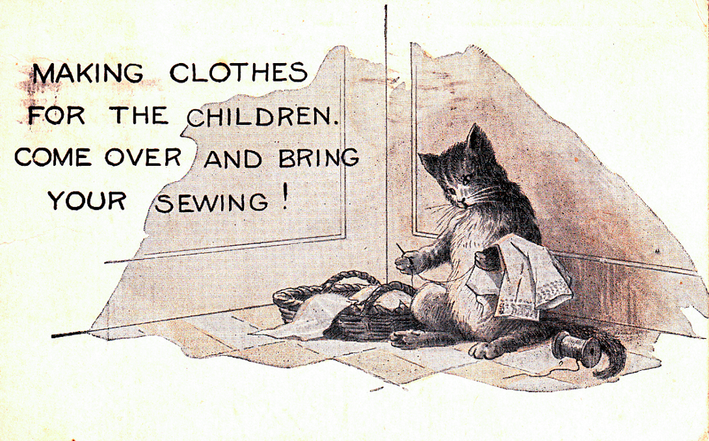 Sewing Cat